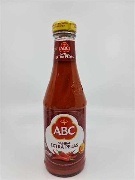 Abc Sambal Extra Pedas Extra Hot Sauce 340ml Toko Indonesia