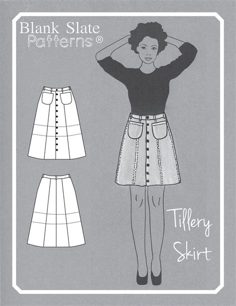 Tillery Skirt Blank Slate Patterns
