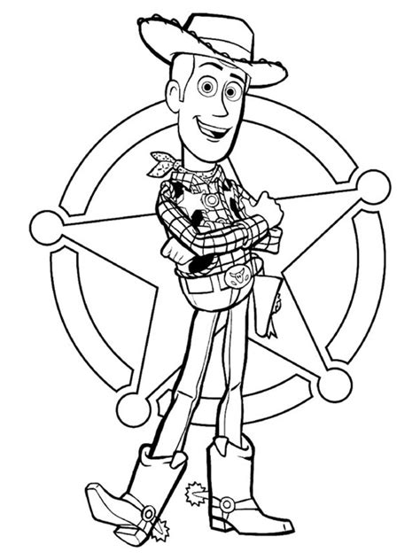 37 Desenhos Do Woody Toy Story Para Imprimir E Colorir Pintar