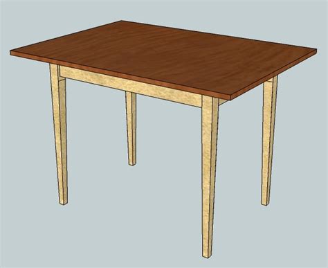 Shaker style dining room collections are made from your choice of solid hardwood. Shaker Dining Table Plans PDF Woodworking