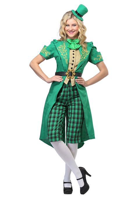 Charming Leprechaun Womens Costume St Patricks Day Costumes