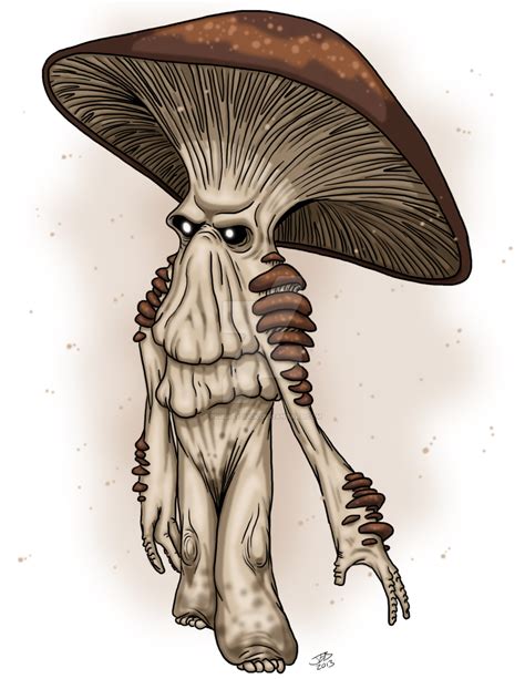 Pin By Emrel On Art Creature Drawings Mushroom Drawing Creature Design