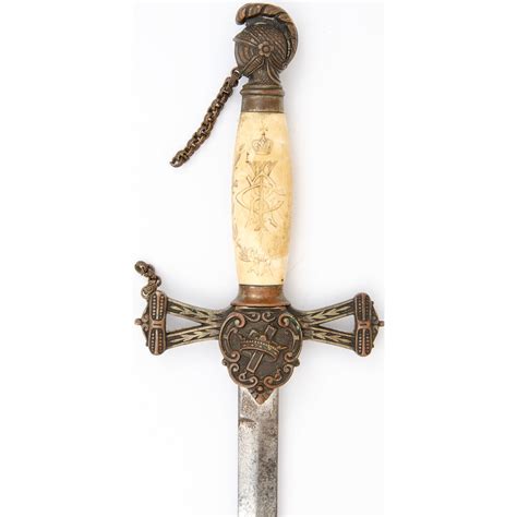 Masonic Knights Templar Sword Cowans Auction House The Midwests