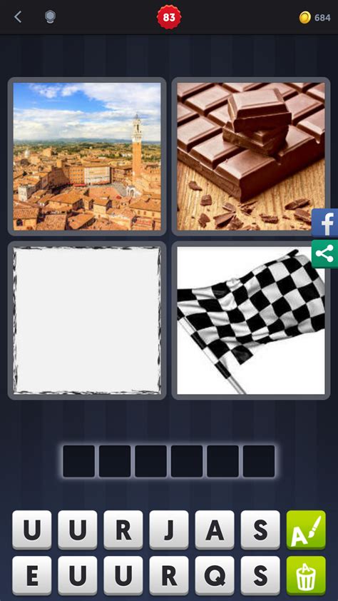 4 Pics 1 Word Answers Solutions Level 83 Square