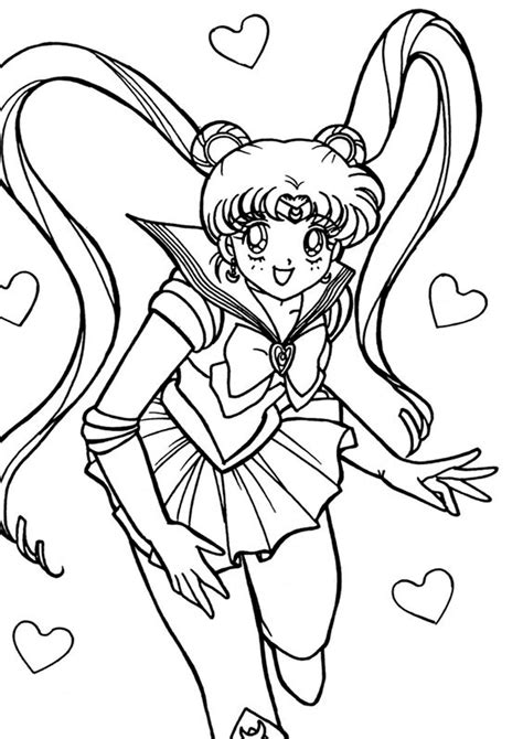 Free And Easy To Print Sailor Moon Coloring Pages Sailor Moon Coloring