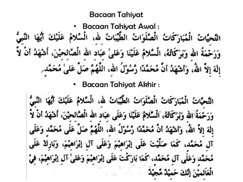 Ppt belajar tentang binatang dan namanya dalam bahasa arab. Bacaan Doa Tahiyat Akhir Sesuai Sunnah Bahasa Arab dan ...