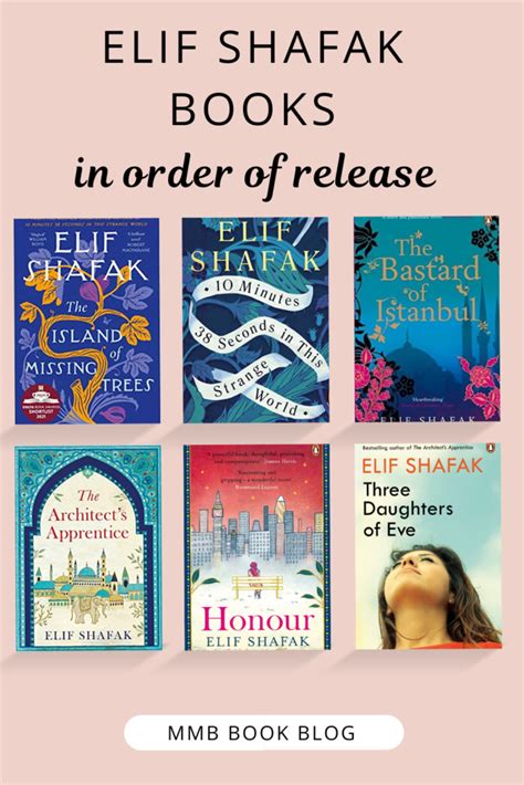 Elif Shafak Books In Order With Printable Checklist Mmb Book Blog
