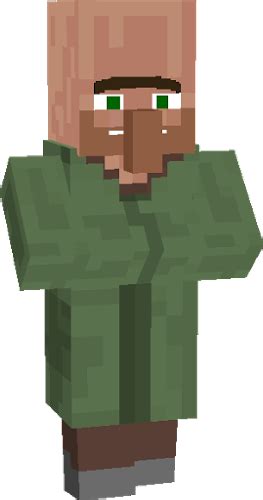 Transparent Minecraft Villager