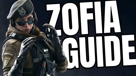 How To Play Zofia Zofia Guide Rainbow Six Siege Tips And Tricks