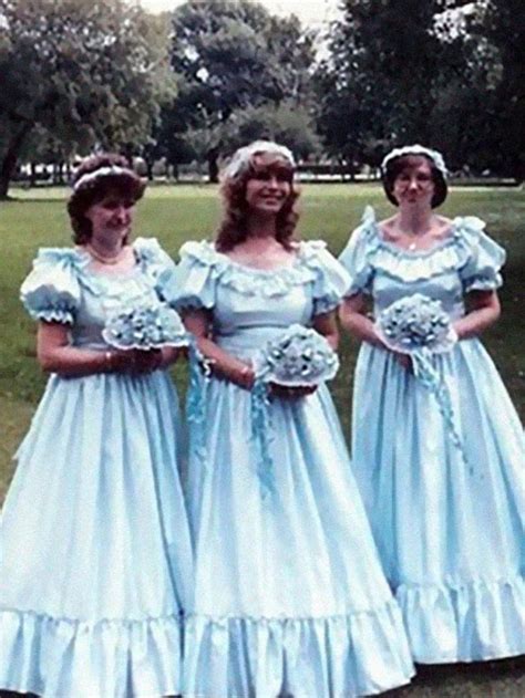 Ridiculous Vintage Bridesmaid Dresses That Didnt Stand The Test Of