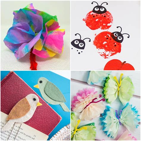 25 Of The Best Easy Spring And Summer Crafts For Kids To Make