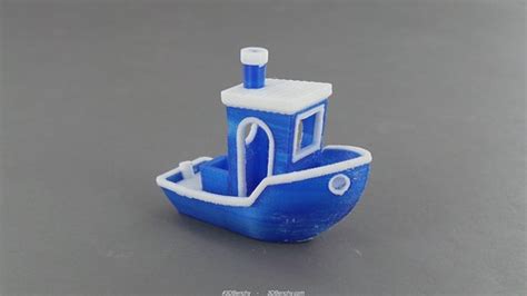 Dual Print Multi Part Color 3d Print Of 3dbenchy V11 Flickr