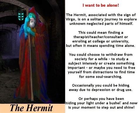 If the hermit tarot card takes the form of a person, he or she should be someone who is really wise, maybe wise beyond his or her years. Pin on Tarot