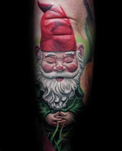 Alignment is a combination of two factors: 60 Gnome Tattoo Designs For Men - Folklore Ink Ideas