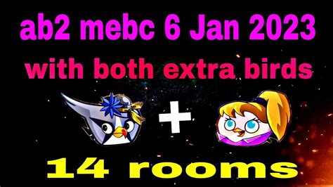 Angry Birds 2 Mighty Eagle Bootcamp Mebc 6 Jan 2022 With Both Extra