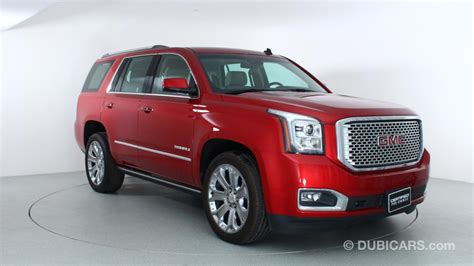 Gmc Yukon Denali For Sale Aed 205000 Red 2015