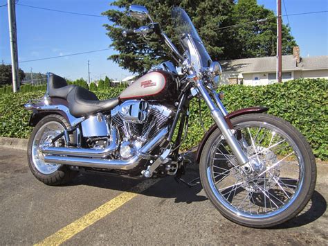 Harley davidson black cherry softail deluxe. OMG Motorsports: 2007 Harley-Davidson FXSTC BLACK CHERRY ...