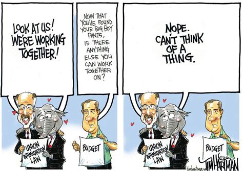 Who Says Wolf Gop Cant Work Together A Pennlive Editorial Cartoon
