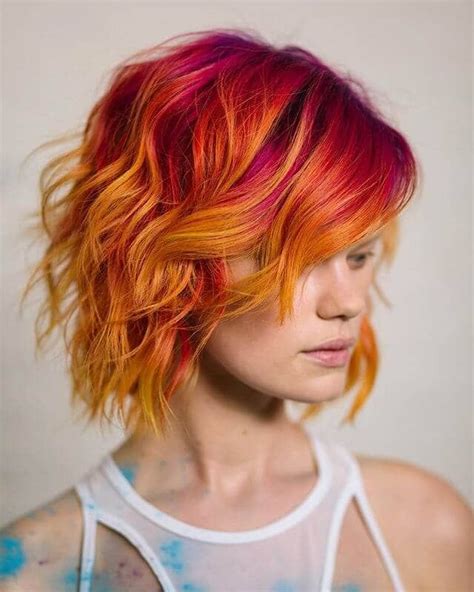 50 Vibrant Fall Hair Color Ideas To Accent Your New Hairstyle Fall