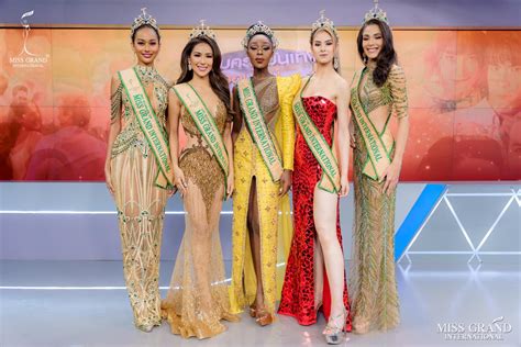 Mis Grand International 2020 Winners Kick Off Media Tour In Bangkok