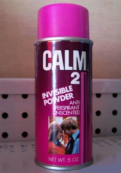 Calm 2 Deodorantantiperspirant Spray Can 1970s Spray Can The Good