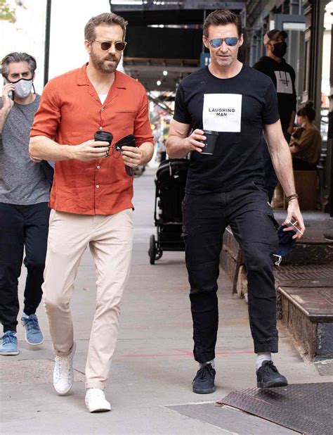Hugh Jackman And Ryan Reynolds Put Their Funny Feud Aside To Grab Lunch