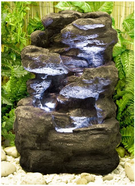 Categories all commercial projects all stone homes apartments & hospitality cut stone details fireplaces hospitals interior stone veneer municipal natural stone water features office & financial buildings outdoor living religious retail schools & universities signs stone & brick stone. 2 Step Rock Cascade Water Feature Fountain Waterfall ...