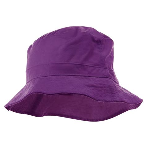 Purple Cotton Twill Bucket Hat Baseball Caps Usa Made By Unionwear