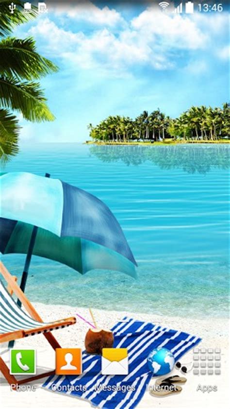 Download Free Summer Beach Android Mobile Phone Wallpaper 2938