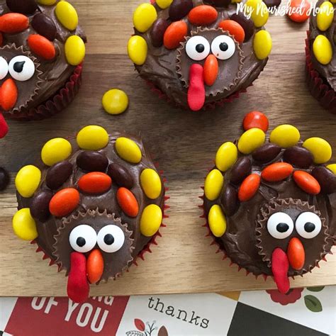 Fun Turkey Cupcakes To Bake For Thanksgiving Eating Works