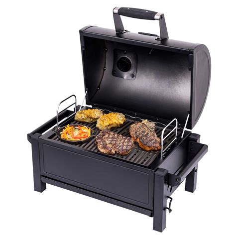 Oklahoma Joes Tabletop Rambler Charcoal Grill Firebrand® Bbq