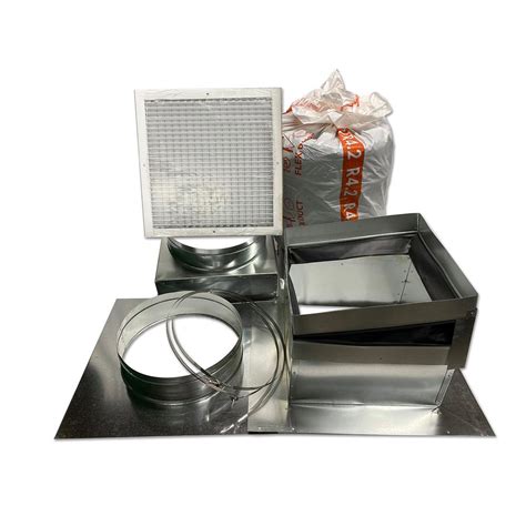 Direct drive whole house fan with shutter maximum house size. Master Flow 4500 CFM Evaporative Cooler Duct Kit-ECDK4500 ...
