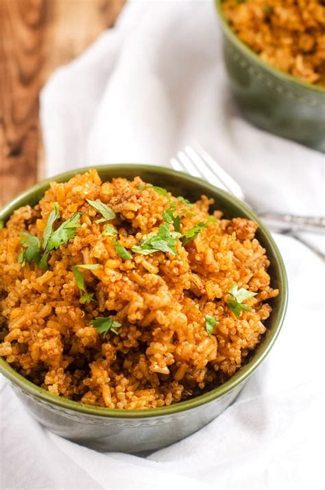 Maybe you would like to learn more about one of these? Slow Cooker Mexican Quinoa & Rice - Wendy Polisi