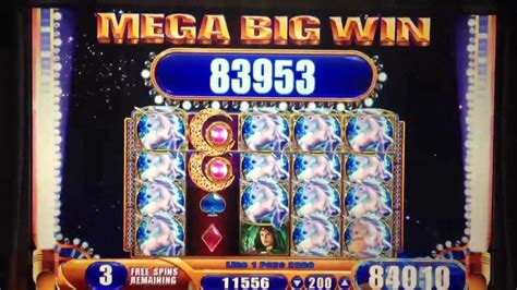 Wms Mystical Unicorn Slot Machine Mega Win Youtube