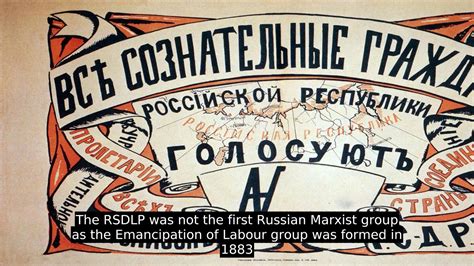 Russian Social Democratic Labour Party Youtube