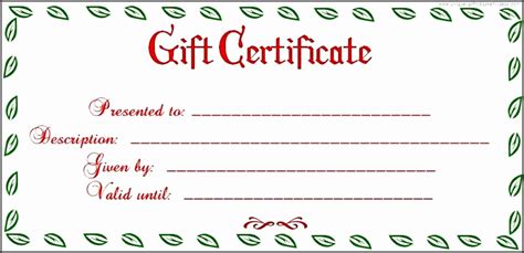 You can find around 20 other gift certificate word templates at creative certificates. 10 Christmas Gift Vouchers Templates - SampleTemplatess ...