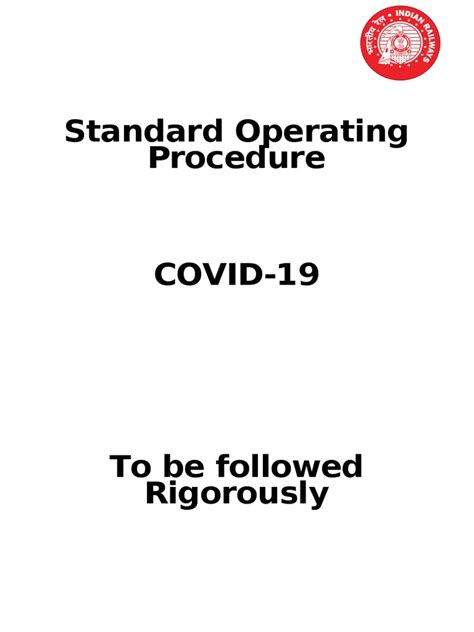 Standard Operating Procedure Pdf