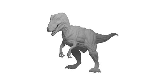 Allosaurus Sculpt Blender