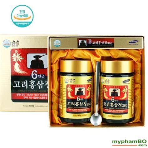 Cao Hồng Sâm Korean 6 Years Red Ginseng Extract 365