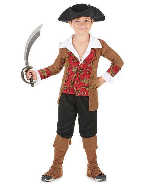 El disfraz está compuesto por gorrito, mallas (pantalón y camisa) y el propio vestido. Disfraz pirata niño: Disfraces niños,y disfraces originales baratos - Vegaoo