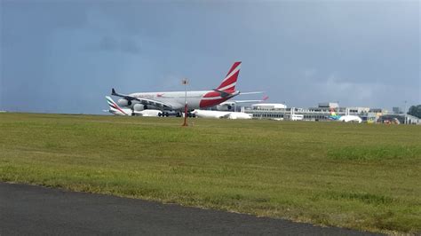 Take Off Flight Air Mauritius Mk238 Youtube