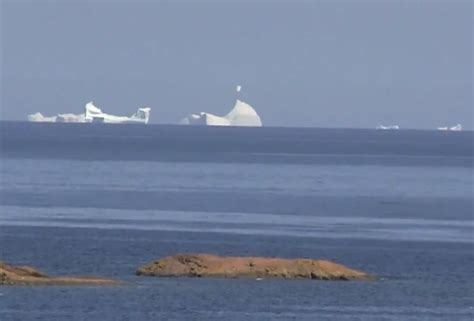 Ufo Sightings Daily Semi Cloaked Ufo Over Iceberg In Newfoundland May