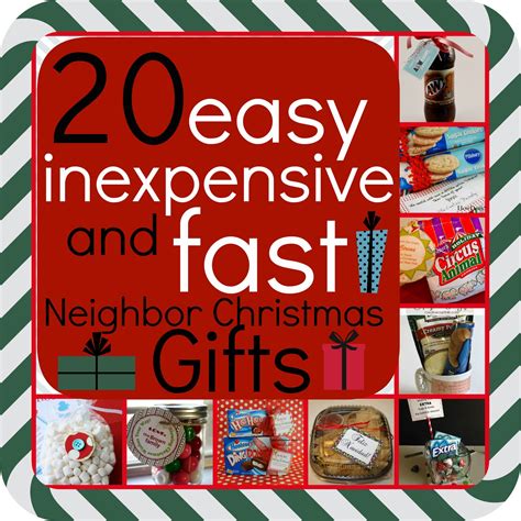 20 Easy Inexpensive And Fast Neighbor Christmas Ts Todays The