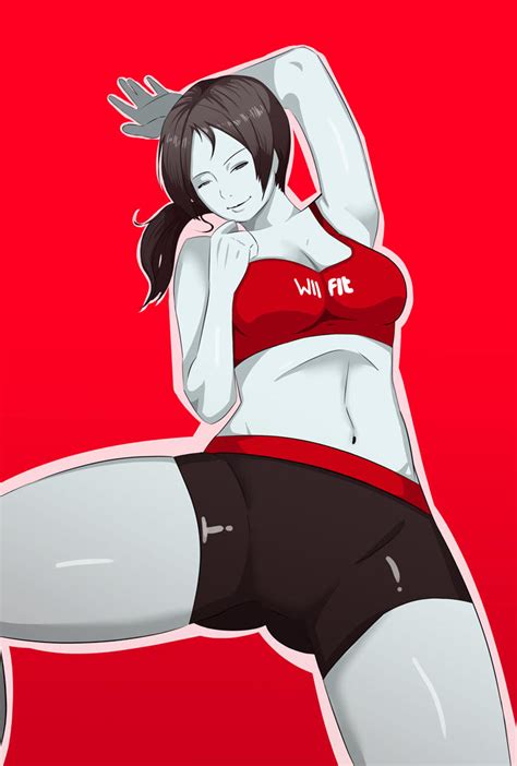 Wii Fit Trainer Red Wii Fit Trainer Know Your Meme