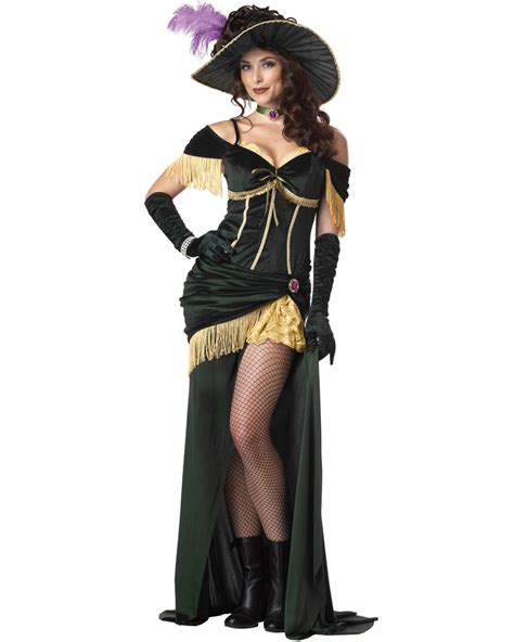 Cl6 Womens Saloon Madame Can Can Wild West Halloween Adult Costume Ebay