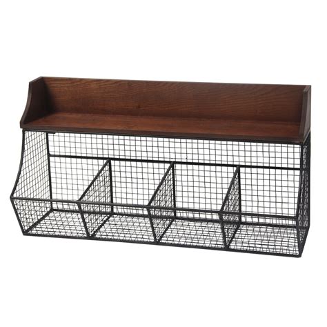 How to turn grain bins into wall storage. Mercury Row 4 Bin Wall Storage & Reviews | Wayfair