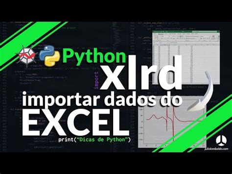 Importar Dados Do Excel Para O Python Ep Youtube