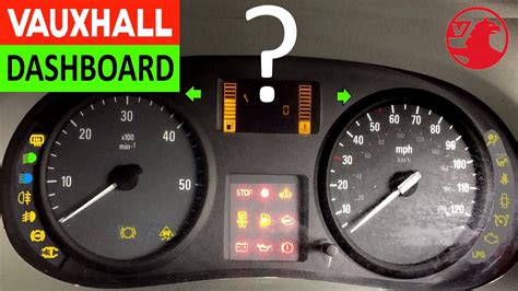 Vauxhall Mokka Dashboard Symbols