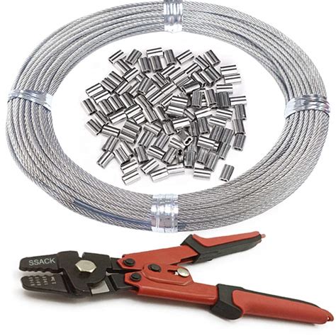Ineepor Ssack 304 Stainless Steel Cable Wire Rope 116 X 164ft Cutter