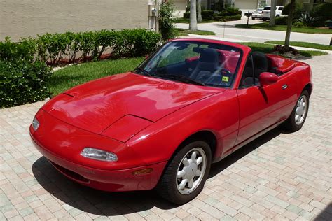 You can order a purchase at the copart, iaai and manheim auctions. For Sale 1990 Red Miata, Automatic, Orig Owner, 53,000 mi ...